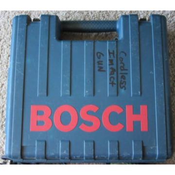 Bosch 14.4V Impactor Kit 23614 w Case, Battery Charger, 2 Batteries