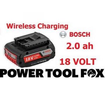 Bosch 18v 2.0ah Li-ION WIRELESS Charging BATTERY 1600A003NC 2607336721 865