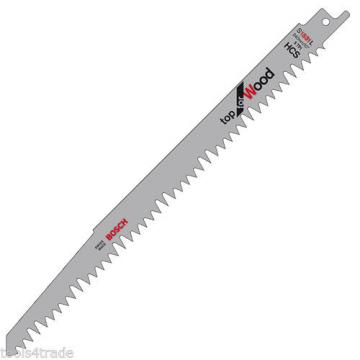 Bosch S1531L Sabre Saw 10 Blades For Wood Sharp &amp; Fast Cut 2608650676