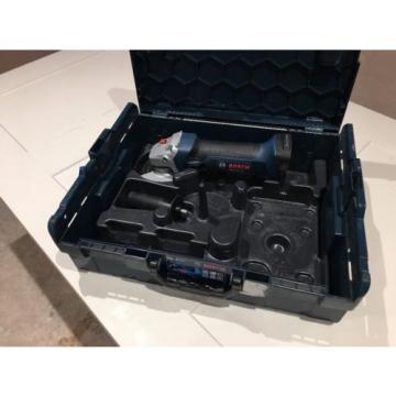 Bosch GWS18-125 V-LI Professional 18v 125mm Cordless Angle Grinder Bare + L-Boxx