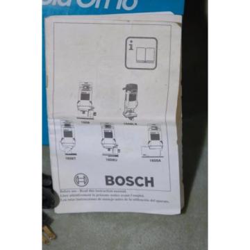 BOSCH 1609A Laminate Trim Router Kit in Case with extra bits