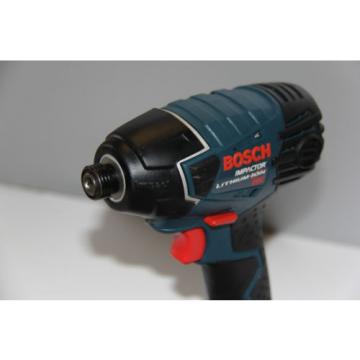 BOSCH 25618 18 LITHIUM-ION 1/4&#034; HEX IMPACT DRIVER + EXT. MUST SEE