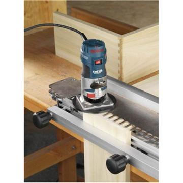Bosch PR20EVSK Wood Router Corded Electric Fixed-Base 5.6 Amp 1-Horsepower