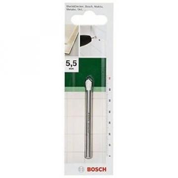 Bosch DIY 2609255579 - Punta trapano per piastrelle, diametro 5,5, 70 mm