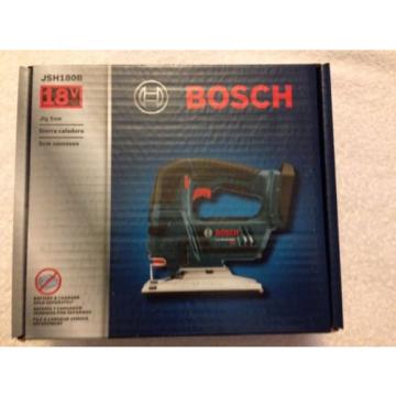 New Bosch JSH180B 18V 18 Volt Jig Saw With 3 Blades New in Box NIB Bare Tool