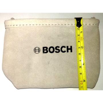 BOSCH  Heavy Duty Beige Suede Leather Nail &amp; Small Tools Pouch BO-039-CN