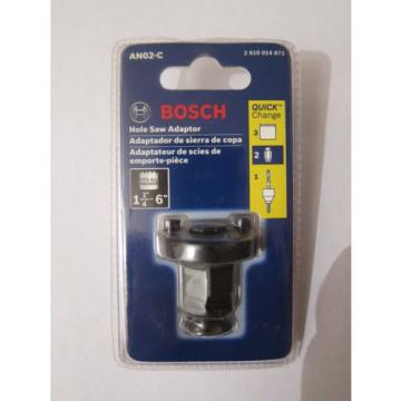 Bosch AN02-C Quick Change Adapter for Hole Saws, 1-1/4-Inch To 6-Inch Sizes