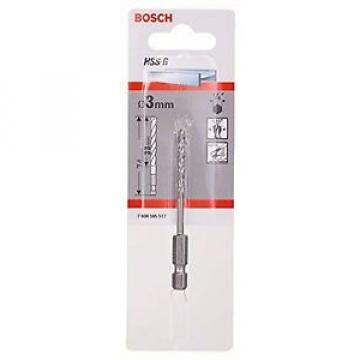 Bosch 2608595512 3 x 33 x 74 mm Hex Shank HSS-G Drill Bit