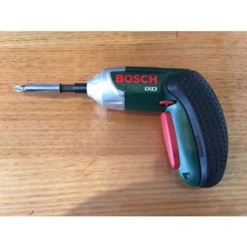 Bosch IXO Cordless Screwdriver - Dock Charger - Portable - Lithium Ion - Used
