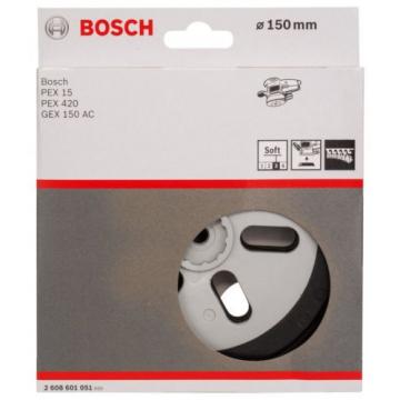 Bosch 2608601051 Sanding Plate for Bosch PEX 15 and PEX 420 - Soft NEW