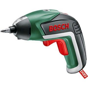 Bosch IXO Cordless Lithium-Ion Screwdriver with Right Angle Adapter and Easy Rea