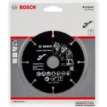 Bosch carbide multi wheel saw cutting wood plastic plaster 115 mm