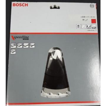Bosch Speedline Wood Circular Saw Blade - 230 x 2.6 X 30 mm /30 T/ 2608640805