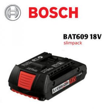 Genuine and New Bosch BAT609 18V Li-Ion Battery w/Factory Warranty