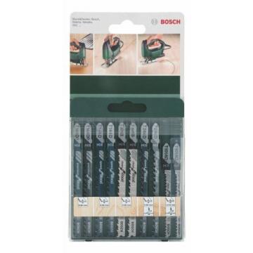 Bosch 2609256744 Jigsaw Blade Set (10 Pieces)