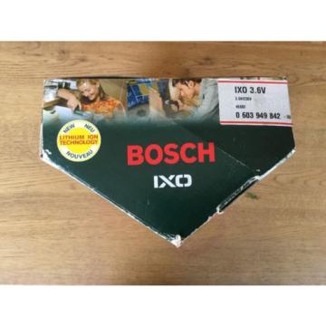 Bosch IXO Cordless Screwdriver