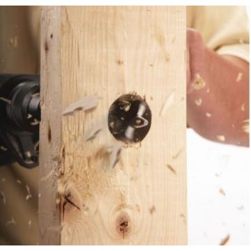 Bosch Daredevil Project Woodworking Drill Hole Spade Bit 10 Piece Tool Set Blue