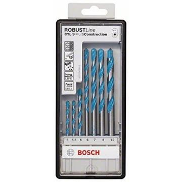 Bosch 2607010546 Multi-Construction Drill Bits, 7 Pieces