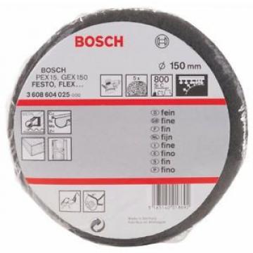 Bosch Zubehör 3 608 604 025 - Vello abrasivo 150 mm, 800, carburo di silicio,
