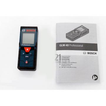 Bosch GLM 40 Professional Laser Distance Measurer Laser Rangefinder 40M