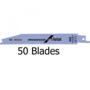 50 x Genuine BOSCH S123XF Sabre Saw Blades for Metal BIM 2608654402 - 1410