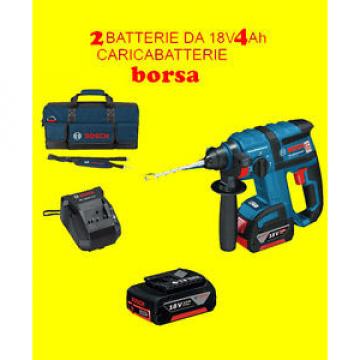 Bosch-Martello tassellatore GBH 18 V-EC 2 X BATTERIA 4,0 Ah + borsa