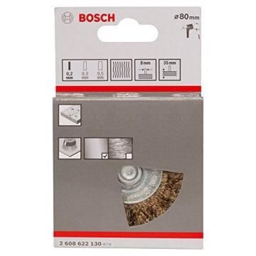 Bosch 2608622130 Brass Coated Wire Wheel
