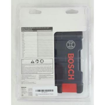 Bosch Black Oxide 21 Piece Drill Bit Set BL21