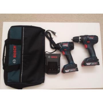 Bosch Impact Driver and Drill/Driver Combo Kit - CLPK232-181