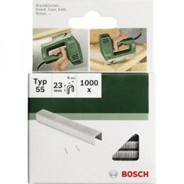 Bosch 2609255828 - Set di 1000 punti metallici piatti tipo 55, larghezza 6 mm, s