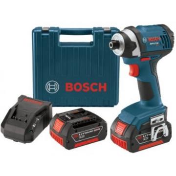 Bosch IDS181-01 18-Volt Lithium-Ion Compact 1/4-Inch Hex Impact Driver with 2