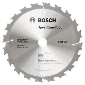 Bosch Speedline Wood Circular Saw Blades 184mm  - 20T  AUSSIE STOCK