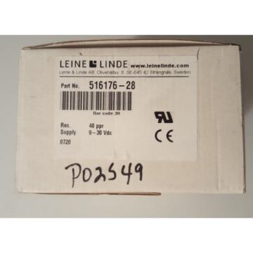 NEW Leine Linde Encoder RHI 503 - P/N 516176-28, 9-30VDC, 40ppr HTL