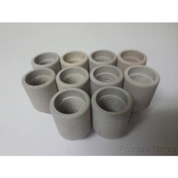 Box of (10) New Linde No. 4 Carbide Ceramic Torch Tips, HW-17 &amp; 18, 54N35