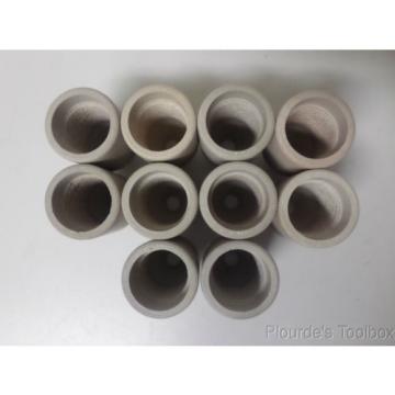 Box of (10) New Linde No. 4 Carbide Ceramic Torch Tips, HW-17 &amp; 18, 54N35