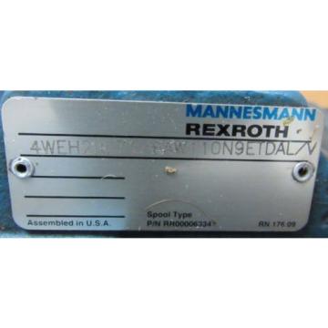 MANNESMANN REXROTH DIRECTIONAL CONTROL VALVE 4WE6J52/AW110N9