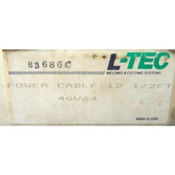 NEW ESAB LINDE TIG WELDING TORCH 12 1/2&#039; POWER CABLE