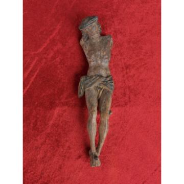 Christusfigur, spätgotisch, 1500-1530, Bayern/Österreich, Linde, gefasst, 25 cm,