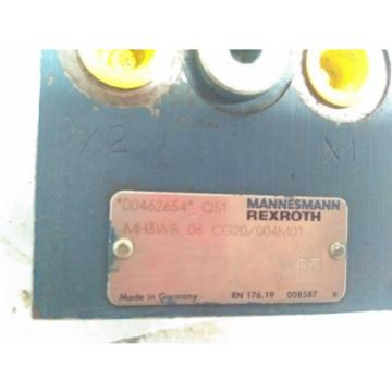 MH3WB06CG20/004M01 REXROTH BOSCH HYDRAULIC VALVE Origin UNUSED SURPLUS  STOCK