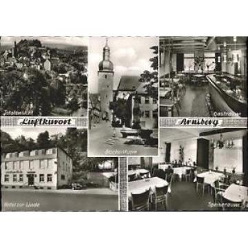 40934110 Arnsberg Westfalen Arnsberg Glockenturm Hotel zur Linde  * Arnsberg
