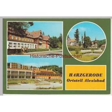 (102683) AK Harzgerode, Mehrbildkarte, Alexisbad, Hotel Linde, Cafe Exquisit 198