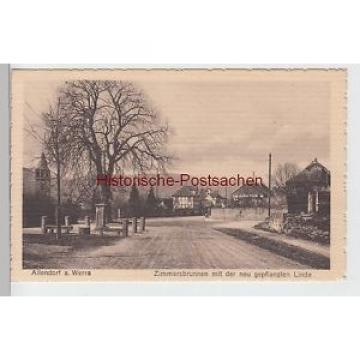(99851) AK Allendorf, Werra, Zimmersbrunnen, Linde, vor 1945