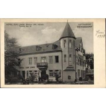 Ak Rengsdorf in Rheinland Pfalz, Hotel zur Linde, Bes. Jak. Kegel - 10037541