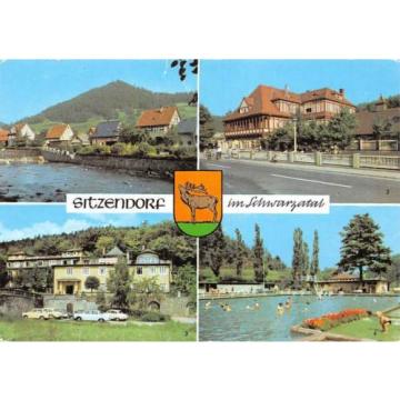 Germany Sitzendorf im Schwarzatal Hotel Zur Linde Bergterrasse Schwimmbad