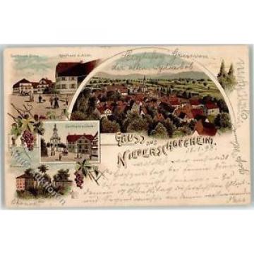 52027301 - Niederschopfheim 1898 Gasthaus zur Linde zur Sonne zum Adler Hubers B