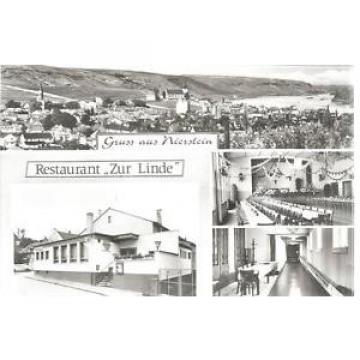 (Mä/17/17) Alte Karte NIERSTEIN (1) Restaurant &#034;Zur Linde&#034;