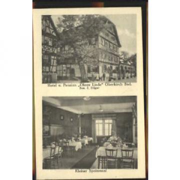 40462216 Oberkirch Baden Oberkirch i. Baden Hotel Obere Linde x 1928 Oberkirch