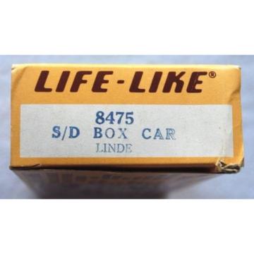 Life-Like HO Scale Railroad Trains Box Car 8475 Linde In Box