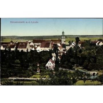 Ak Neuenstadt an der Linde, Gesamtansicht der Ortschaft, Kirche,... - 1348128
