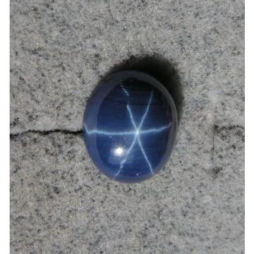 MEN&#039;S 12X10MM 5+CT LINDE LINDY CRNFLWR BLUE STAR SAPPHIRE CREATED 2NDS TIE TACK